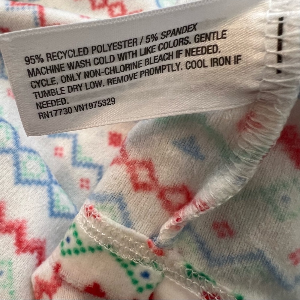 NWT Wondershop Women's Fair Isle Striped Long-Sleeve Pajama Top- L - Picture 7 of 7